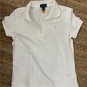 Polo by Ralph Lauren White Kids Shirt